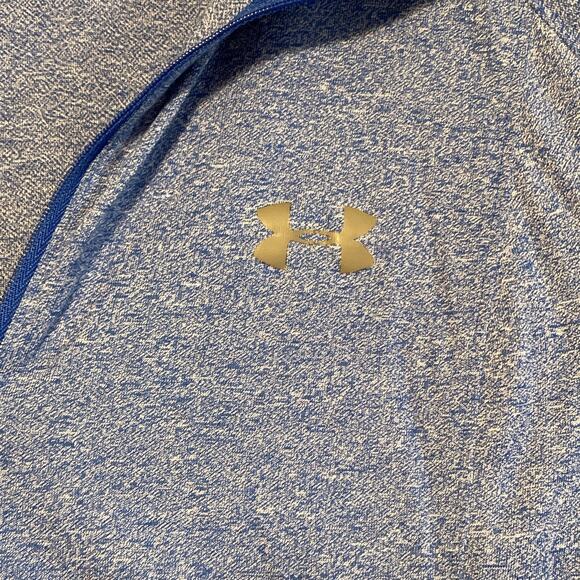 Under Armour Womens Activewear Sweater Small 1/4 Zip Collared Blue Lightweight - Picture 6 of 16